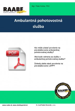 AMBULANTNÁ POHOTOVOSTNÁ SLUŽBA